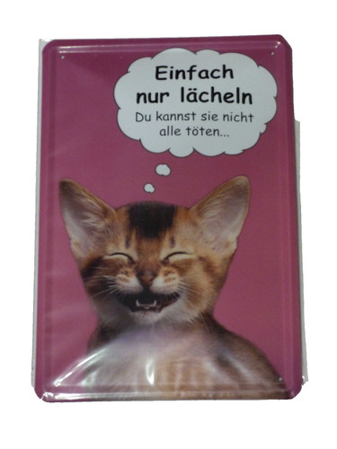 Einfach nur lächeln - du, kannst