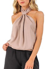 Damen Knoten Off-Shoulder
