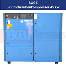 Boge schraubenkompressor - boge, s