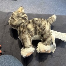 IKEA Stofftier Katze grau