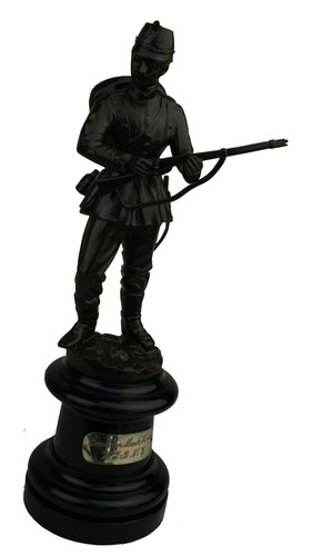 Militaria bronzefigur soldat - militaria,