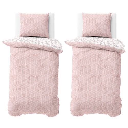 Bettwäsche baumwolle rosa - bettwäsche,