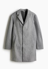 Mantel Aus Wollmix Slim Fit