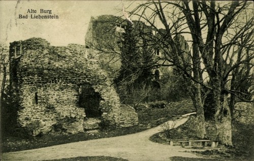 Bad liebenstein im - ak,