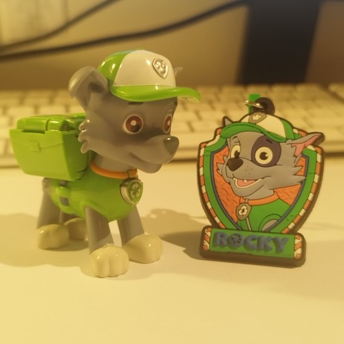 Paw patrol rocky - paw, figur