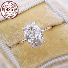 5ct Verlobungsband Oval