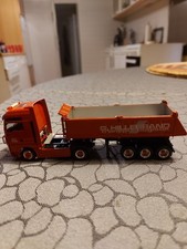 1:87  Herpa MAN Sattelkipper rot Umbau/Eigenbau