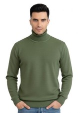 Herren Rollkragen GROBSTRICK