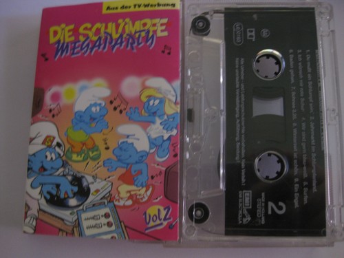 Kassette die schlümpfe - kassette,