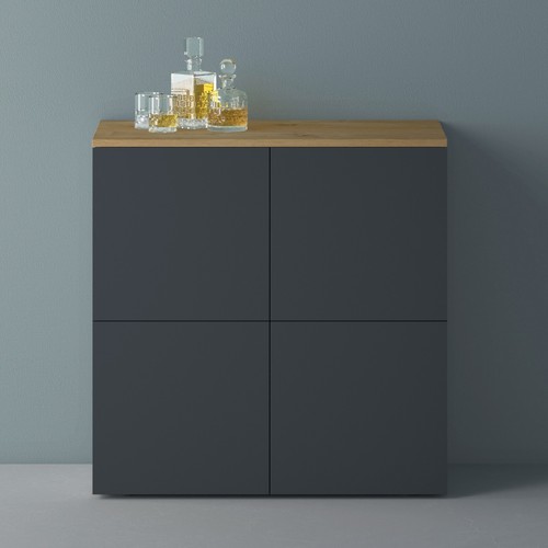 Kommode sideboard weiß holz - kommode,