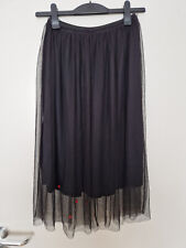 Damen Rock Tüllrock Bershka Gr. S Schwarz Zustand Wie NEU