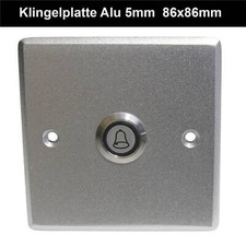 Klingelplatte aus 5mm