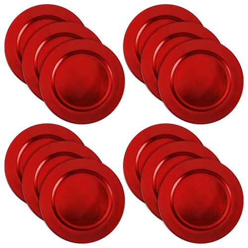 12x platzteller gebürstet - 12x,