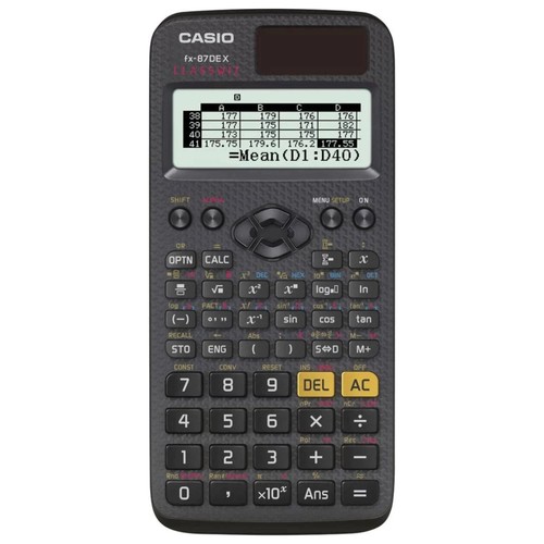 Casio 87de x - fx-87de,