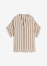 Crinkle bluse kurzarm 38 - bluse,