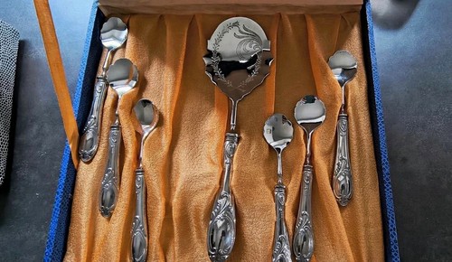 Teiliges vintage besteckset - 7-teiliges, vintage-besteckset