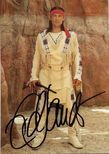 Erol sander signiert winnetou - sander,