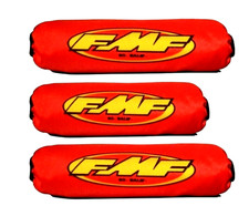 Rote Stoßdämpferabdeckungen Yamaha Raptor 700R, Set-3 - ATV-Quad-Teile