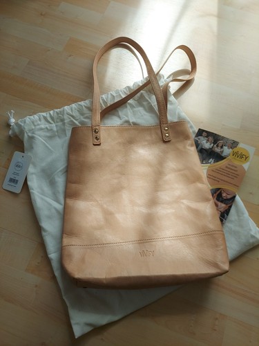 Echtleder große handtasche - echtleder,