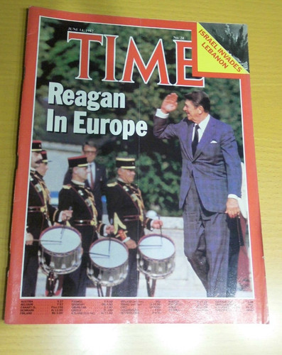 Time magazine reagan - magazine, in