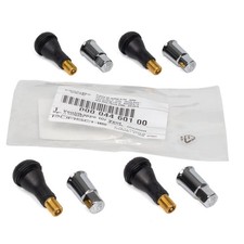 4x ORIGINAL Porsche CHROM