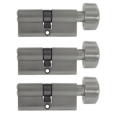 3x Knaufzylinder 60mm 30/30
