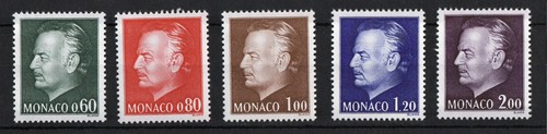 Briefmarken monaco 1974 serie - briefmarken,