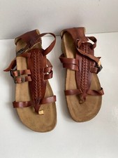 PIKOLINOS Sandale Sandalette Sommerschuh Echtleder  Braun Gr.39