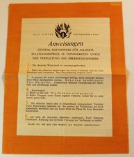 1945 Wehrmacht Flugblatt