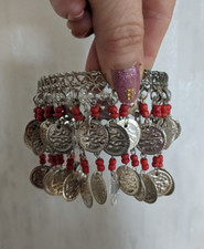 Armreif Fußschmuck Fußreif Bollywood Schmuck Fusion Bellydance  Bauchtanz Reif