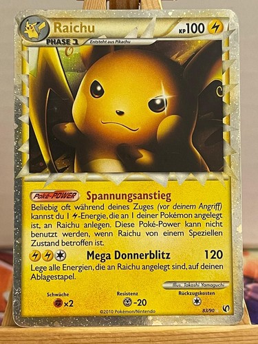 Raichu hgss - 83/90,