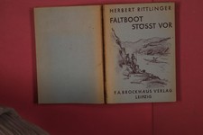 352529 Herbert Rittlinger FALTBOOT STÖSST VOR F.A. Brockhaus Verlag Vom