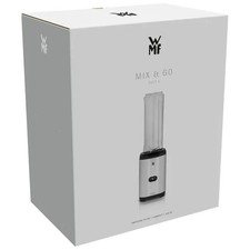 NEU ~ WMF Kult X Mix und Go Standmixer ~ Cromargan silber ~ Trinkflasche to go