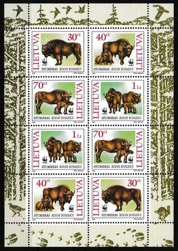 Litauen wisent kleinbogen - -,