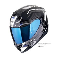 Scorpion EXO 520 EVO Air Ranka Integralhelm Motorradhelm schwarz weiss blau L