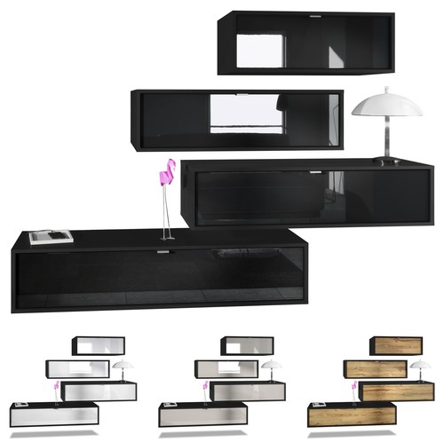 Wohnwand anbauwand fernsehwand - anbauwand,