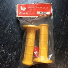 Ariete Lenkergriffe Griffgummi Gelb Enduro Motocross Motorrad Roller BMX 80er