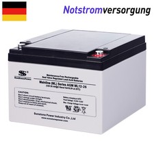 Solaranlage AGM Batterie 12V