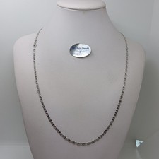 Unisex Halskette In Weißgold
