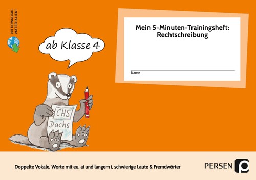 Mein min trainingsheft - mein, 5-min-trainingsheft