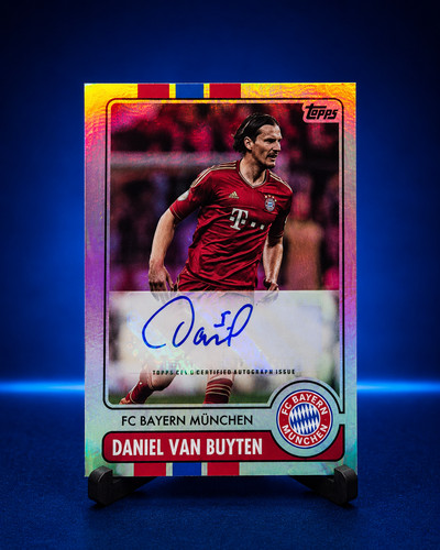 Topps bayern munich daniel - bayern,