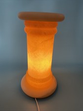 Alabaster Säule mit Licht