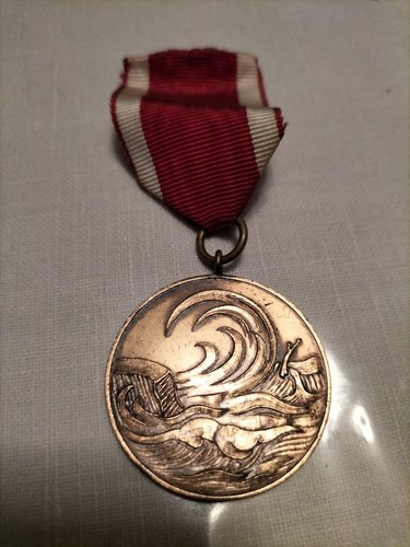 Original sturmflutmedaille - original,
