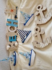 Martime Deko - Verschiedene Artikel Aus Holz - Meer - Strand - Boote