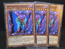 Yugioh Playset 3x Himmelsfalter-Spionling GAOV DE012/ Common/ 1. Auflage/ NM