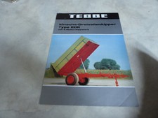 Prospekt Tebbe Einachskipper der Serie EDK