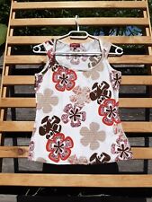 BURBERRY London Hippie Ethno PRIL BLUMEN Aloha Blüten Blusen TOP Shirt 42 L