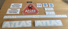 ATLAS 52E Aufklebersatz Aufkleber Abziehbild Radlader Lader AR52