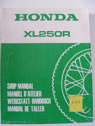 Honda xl250 - honda, r