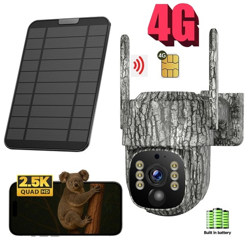 Solar wildkamera 4g lte - solar,